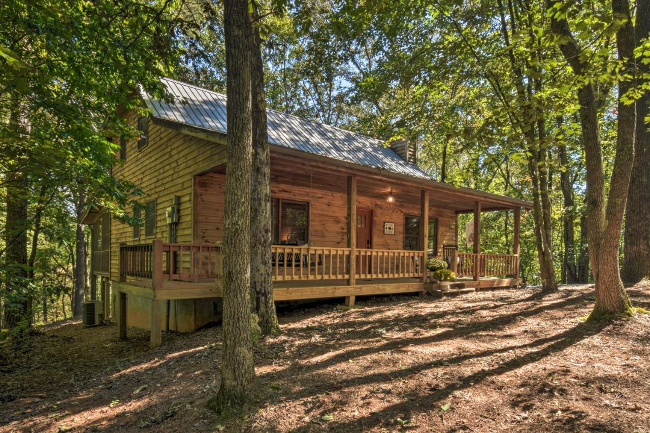 Blue Ridge Cabin Hot Tub, Fire Pit And Grill! Экстерьер фото